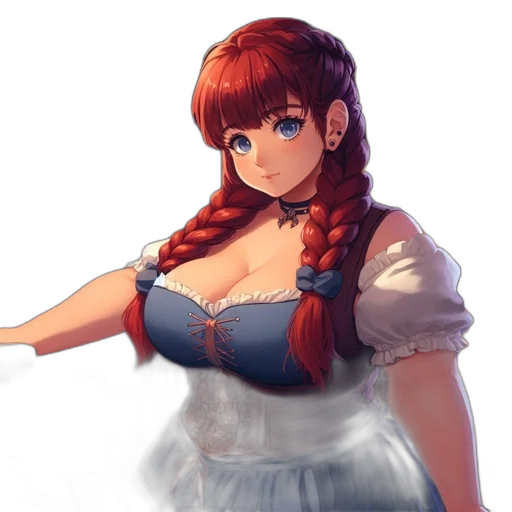 dress, staff, crown, weapon transparent PNG cut-out