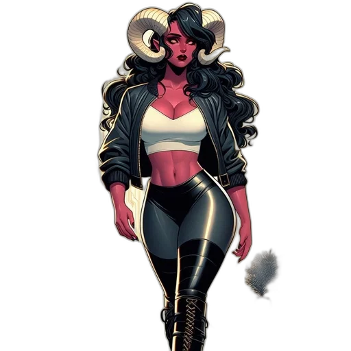 jacket, concept art, comic book art, fantasy art transparent PNG cut-out