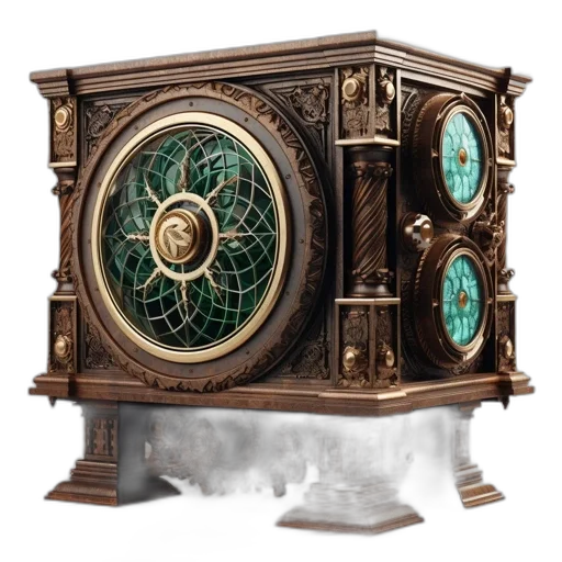 furniture, jewelry, concept art, 3d render transparent PNG cut-out