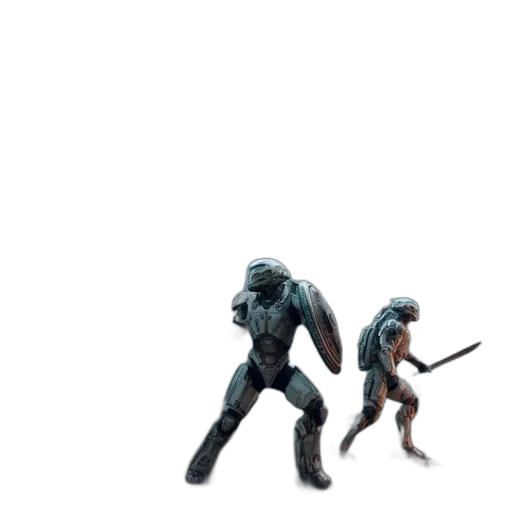 creature, weapon, robot, staff transparent PNG cut-out