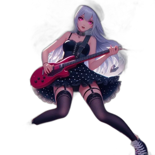 dress, weapon, fantasy art, concept art transparent PNG cut-out