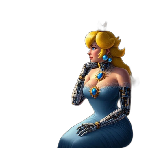 dress, crown, jewelry, weapon transparent PNG cut-out