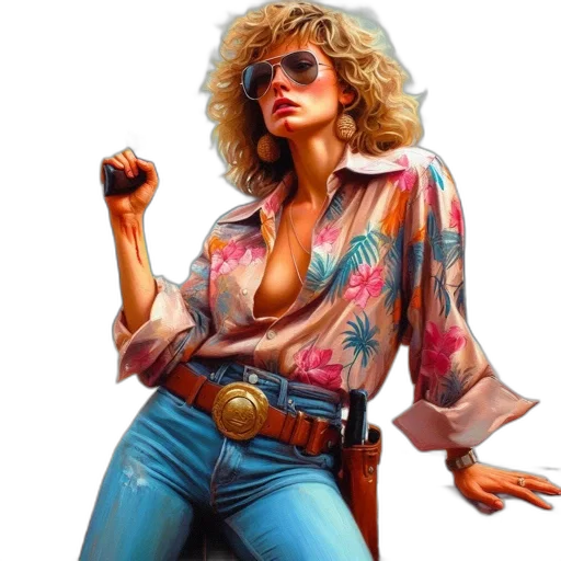 jacket, concept art, comic book art, photorealistic transparent PNG cut-out