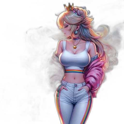 crown, dress, concept art, fantasy art transparent PNG cut-out