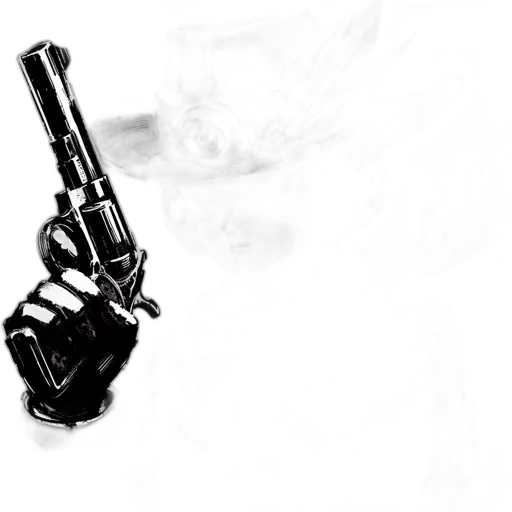 weapon, staff, mask, robot transparent PNG cut-out