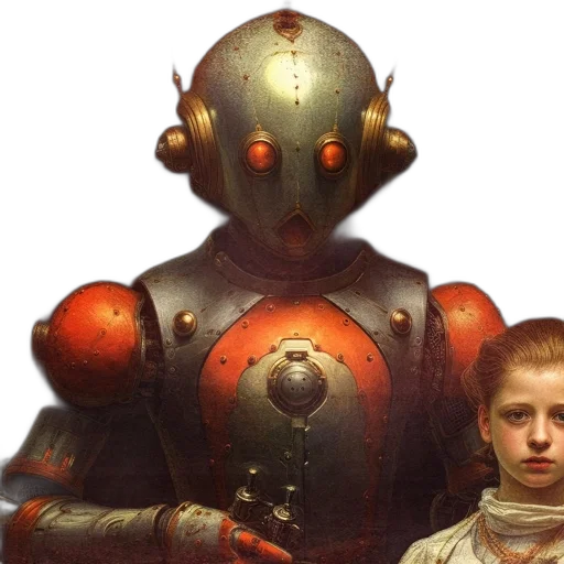 robot, mask, face, concept art transparent PNG cut-out