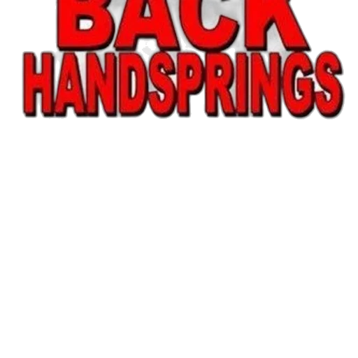 promotional, poster, back, handsprings transparent PNG cut-out
