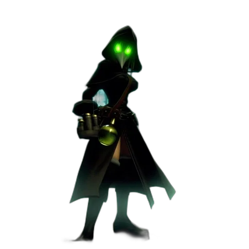 staff, weapon, mask, hat transparent PNG cut-out