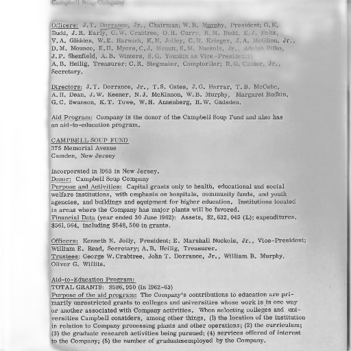 staff, document, campbell, soup transparent PNG cut-out