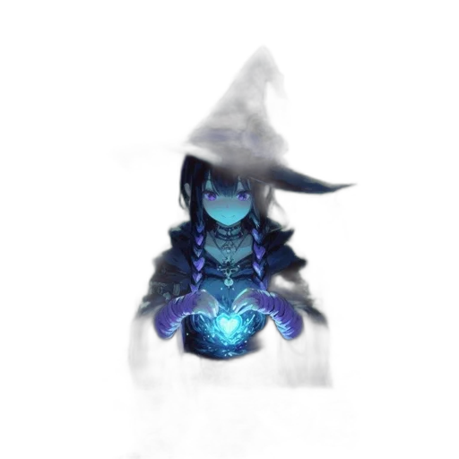 mask, hat, staff, dragon transparent PNG cut-out