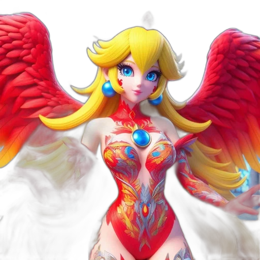 concept art, fantasy art, 3d render, pixel art transparent PNG cut-out