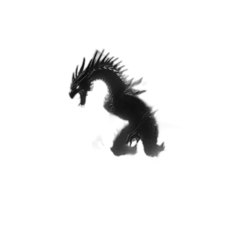 dragon, creature, animal, hair transparent PNG cut-out
