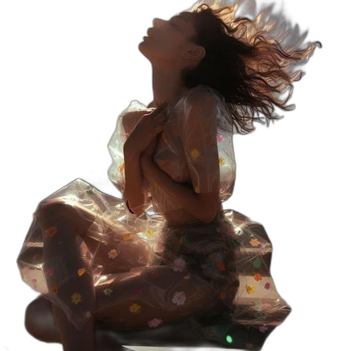 dress, jewelry, concept art, photorealistic transparent PNG cut-out