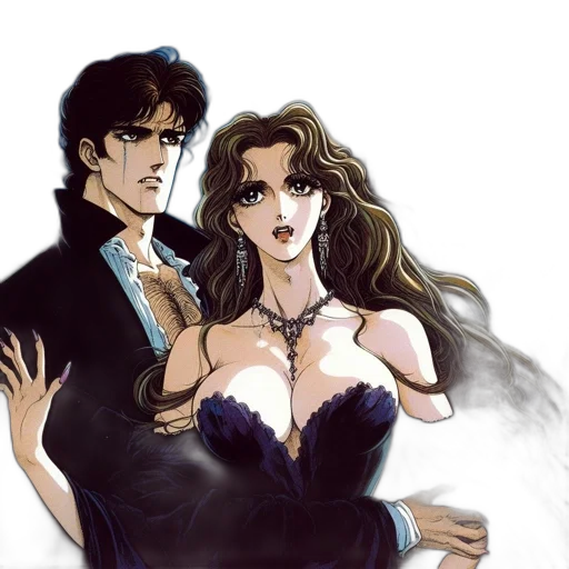 comic book art, fantasy art, anime, concept art transparent PNG cut-out