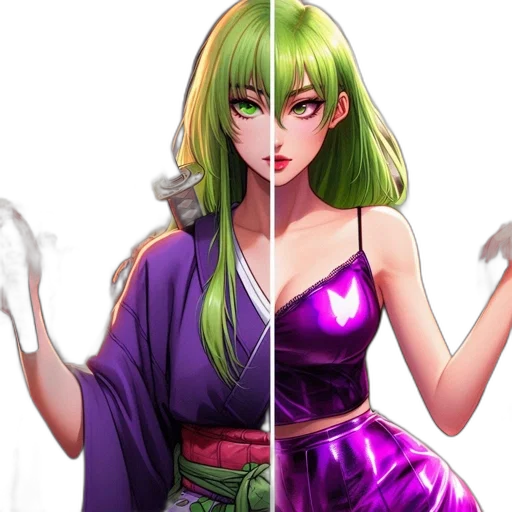 dress, fantasy art, concept art, anime transparent PNG cut-out