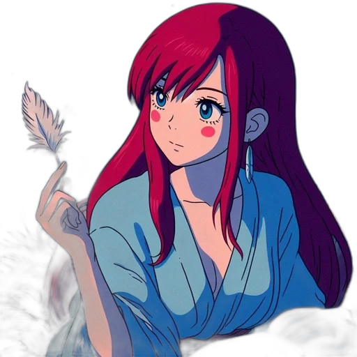 dress, staff, flower, weapon transparent PNG cut-out