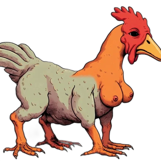 animal, creature, food, concept art transparent PNG cut-out