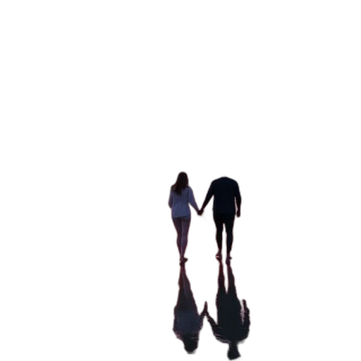 umbrella, jacket, creature, staff transparent PNG cut-out