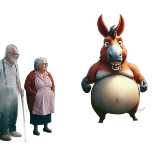 animal, creature, concept art, 3d render transparent PNG cut-out