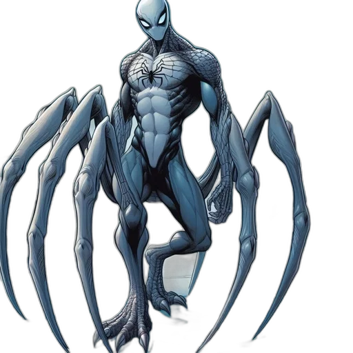 creature, concept art, comic book art, imposing transparent PNG cut-out