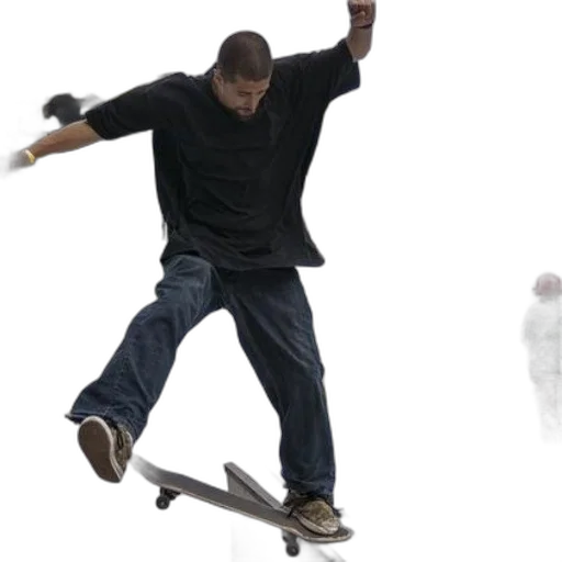 photorealistic, concept art, man, black transparent PNG cut-out