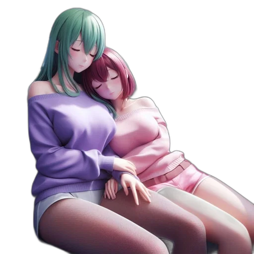 robot, jacket, furniture, vaporwave transparent PNG cut-out