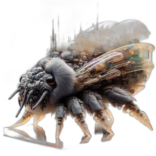 creature, robot, animal, weapon transparent PNG cut-out