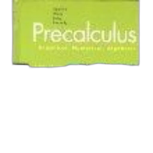 cover, textbook, titled, precalculus transparent PNG cut-out