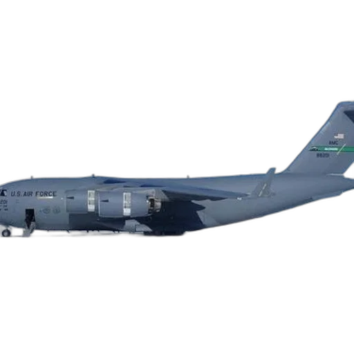 air, force, plane, sits transparent PNG cut-out
