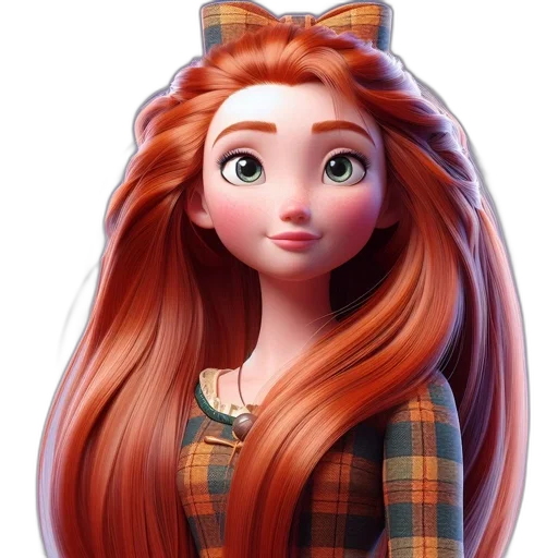 hair, dress, face, crown transparent PNG cut-out