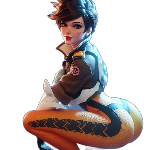 jacket, staff, weapon, robot transparent PNG cut-out