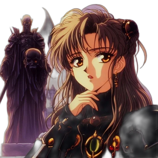 anime, fantasy art, concept art, pixel art transparent PNG cut-out