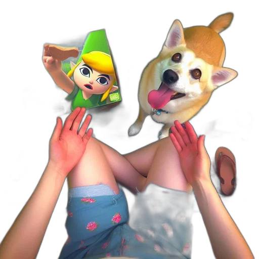 animal, creature, mask, dress transparent PNG cut-out