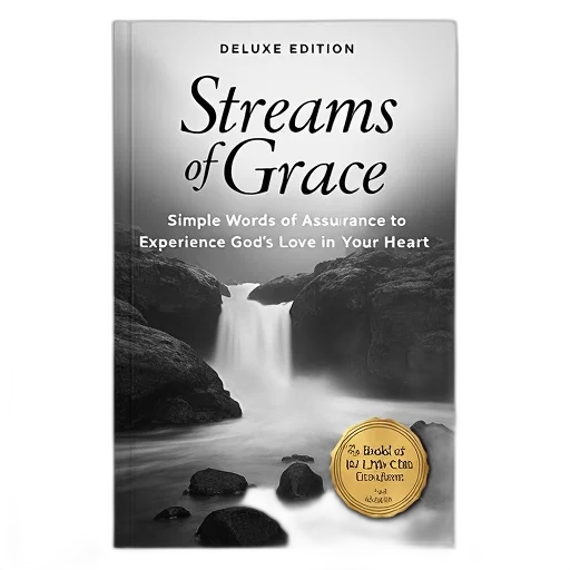 cover, book, streams, grace transparent PNG cut-out
