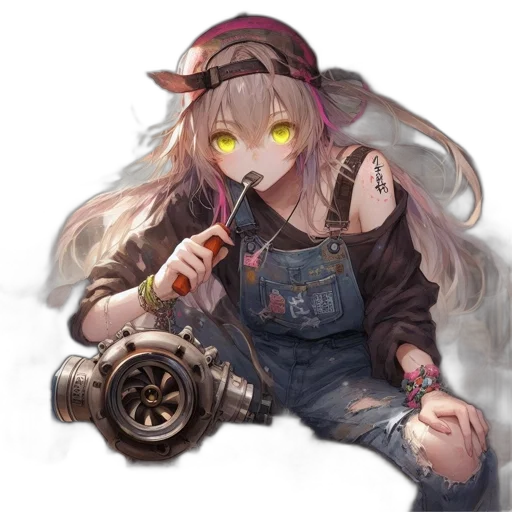 weapon, staff, car, robot transparent PNG cut-out