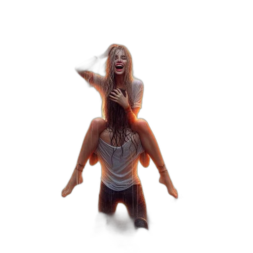 creature, 3d render, concept art, photorealistic transparent PNG cut-out