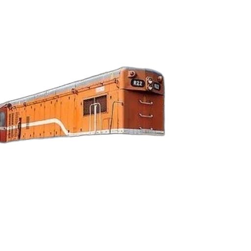 building, 3d render, orange, train transparent PNG cut-out