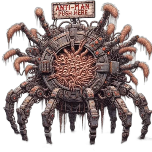 robot, animal, weapon, furniture transparent PNG cut-out