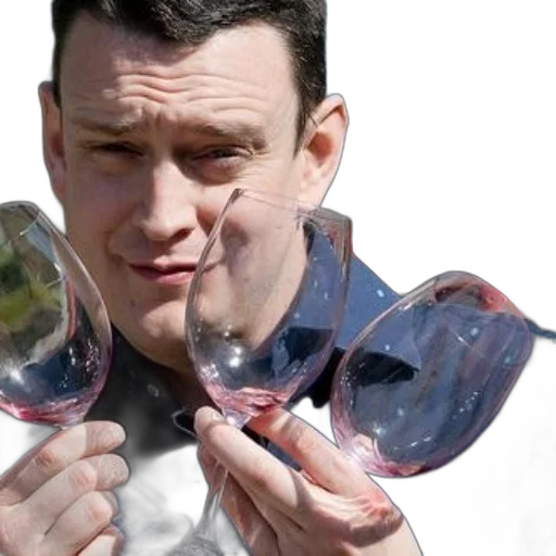 bottle, staff, face, man transparent PNG cut-out
