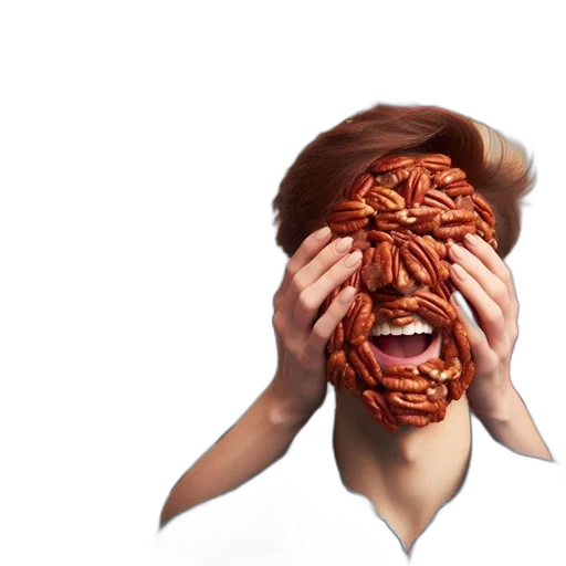 mask, face, creature, hair transparent PNG cut-out