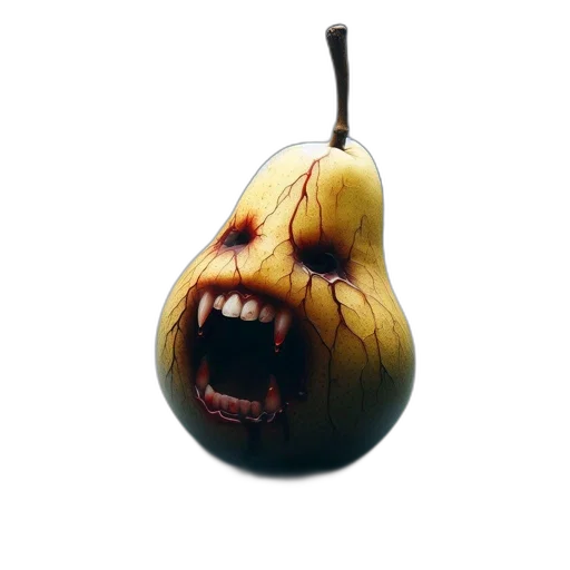 food, mask, creature, face transparent PNG cut-out
