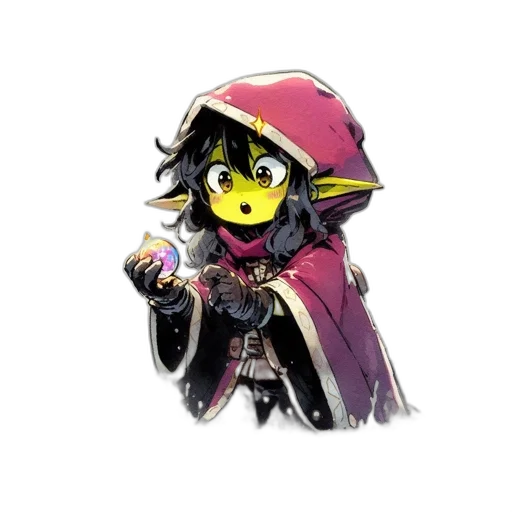 staff, mask, jacket, dragon transparent PNG cut-out
