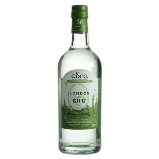 bottle, clear, glass, green transparent PNG cut-out