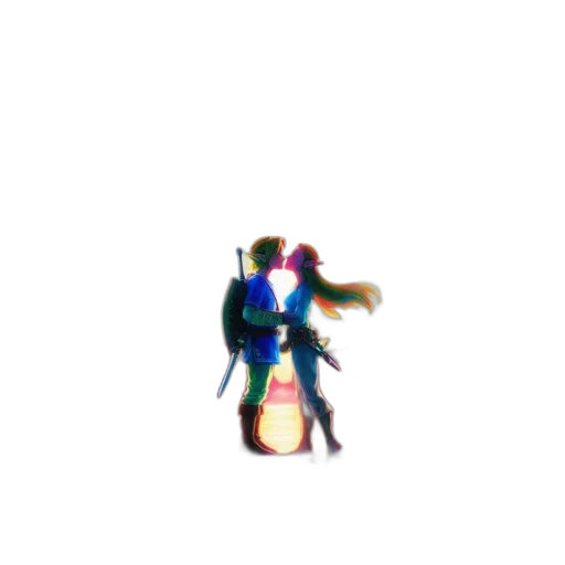 staff, umbrella, jacket, robot transparent PNG cut-out