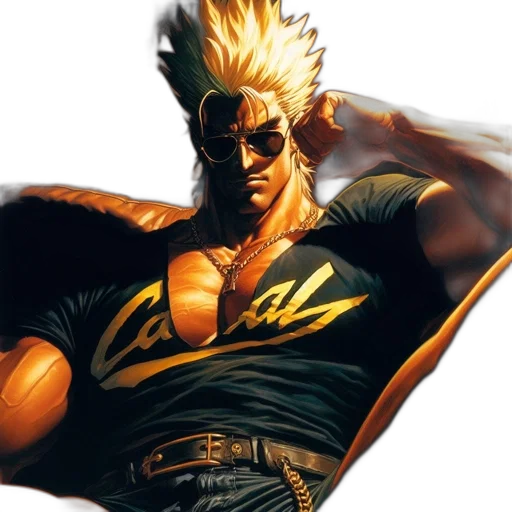hair, jacket, staff, concept art transparent PNG cut-out
