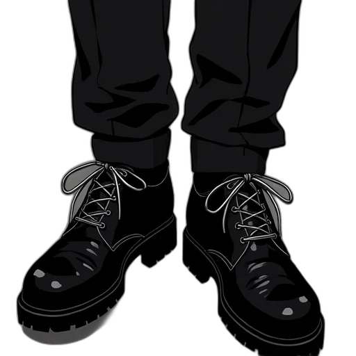 shoes, staff, cartoon, concept art transparent PNG cut-out