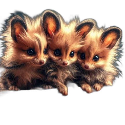 animal, photorealistic, concept art, watercolor transparent PNG cut-out