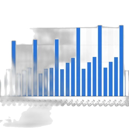 bar, chart, shows, number transparent PNG cut-out