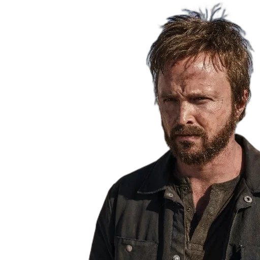 jacket, rugged, man, beard transparent PNG cut-out