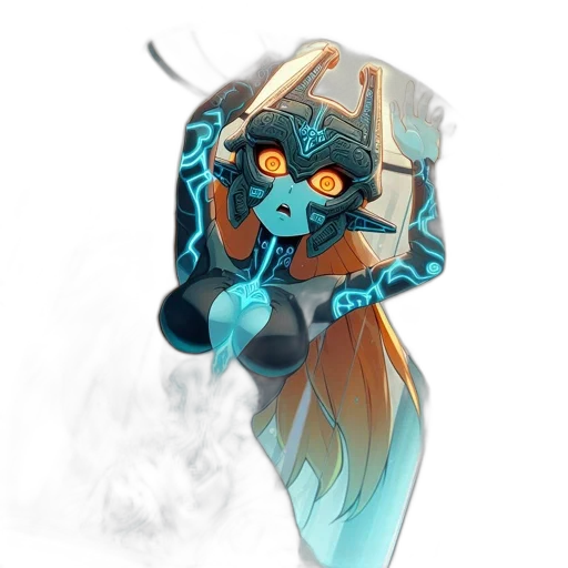 mask, staff, robot, weapon transparent PNG cut-out
